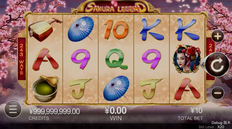 Играть Sakura Legend от Cq9 в казино 1Win