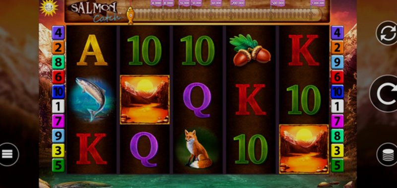 Играть Salmon Catch от Edict в казино 1Win