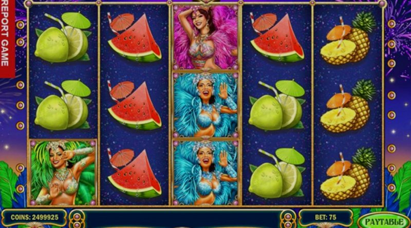 Играть Samba Carnival от Playn Go в казино 1Win