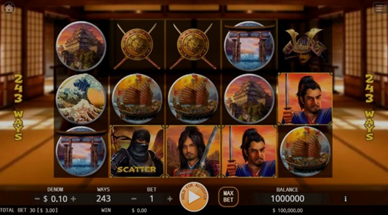 Играть Samurai Way от Kagaming в казино 1Win