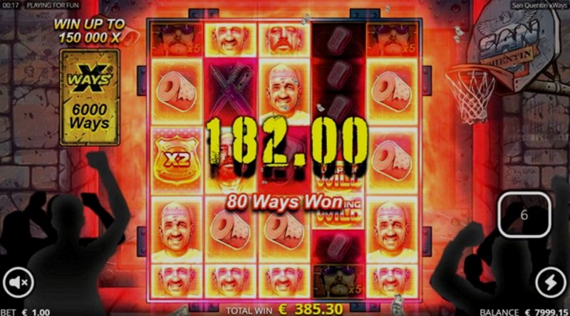 Играть San Quentin от No Limit City в казино 1Win