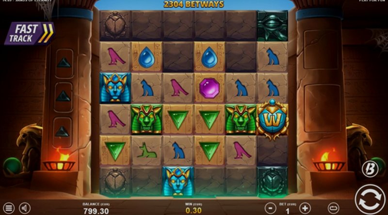 Играть Sands of Eternity от Slotmill в казино 1Win