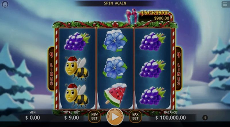 Играть Santa Bumble Bee Hold and Win от Kagaming в казино 1Win
