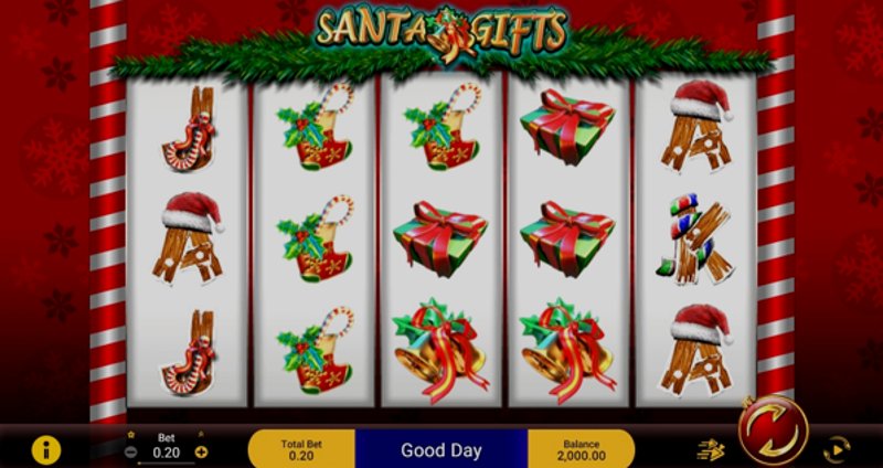Играть Santa Gifts в Ukraine в казино 1Win