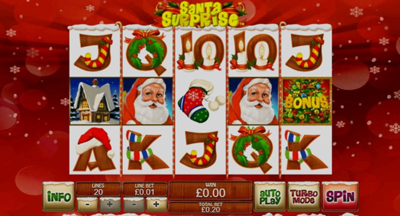 Играть Santa Surprise от Playtech в казино 1Win