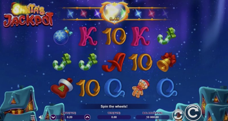 Играть SANTAS JACKPOT от Zillion в казино 1Win