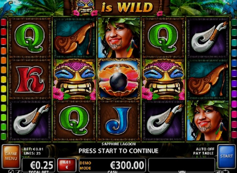 Играть Sapphire Lagoon от Ct Interactive в казино 1Win