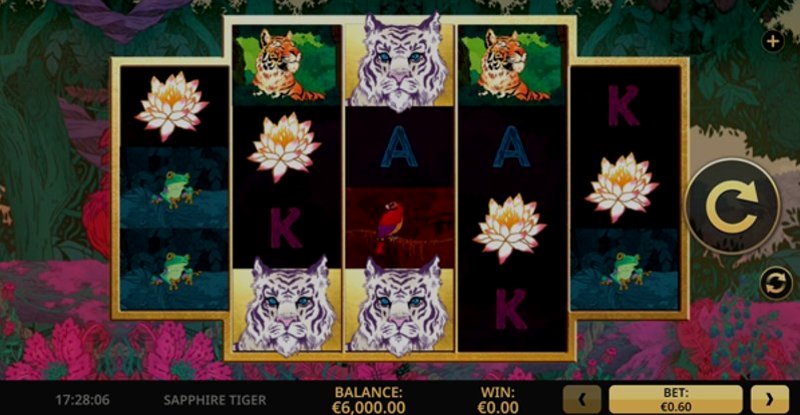 Играть Sapphire Tiger от High5 в казино 1Win