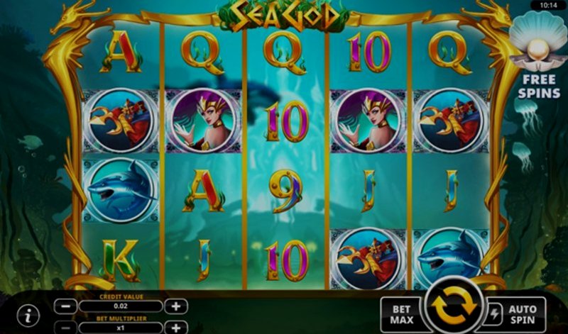 Играть Sea God от Swintt в казино 1Win