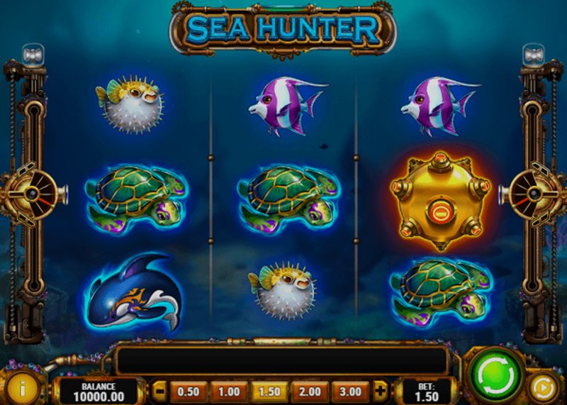 Играть Sea Hunter от Playn Go в казино 1Win