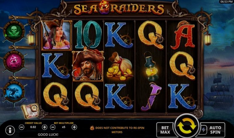 Играть Sea Raiders от Swintt в казино 1Win