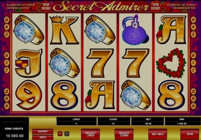 Играть Secret Admirer от Microgaming в казино 1Win