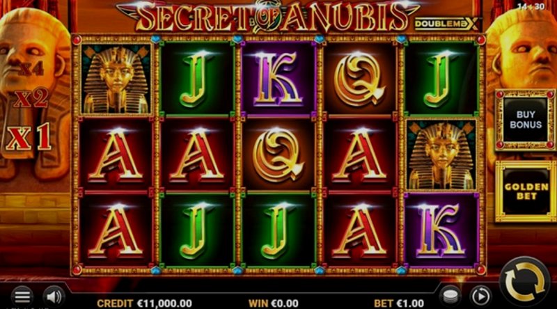 Играть Secret of Anubis DoubleMax от Yggdrasil в казино 1Win