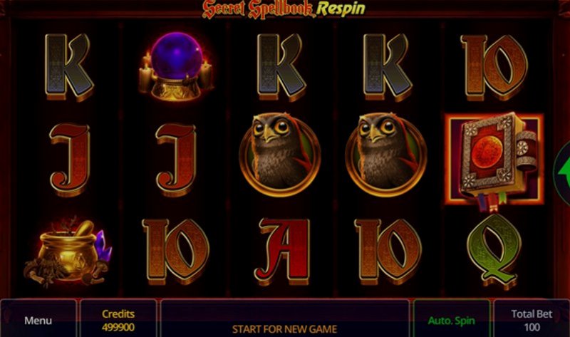 Играть Secret Spellbook Respin от Swintt в казино 1Win