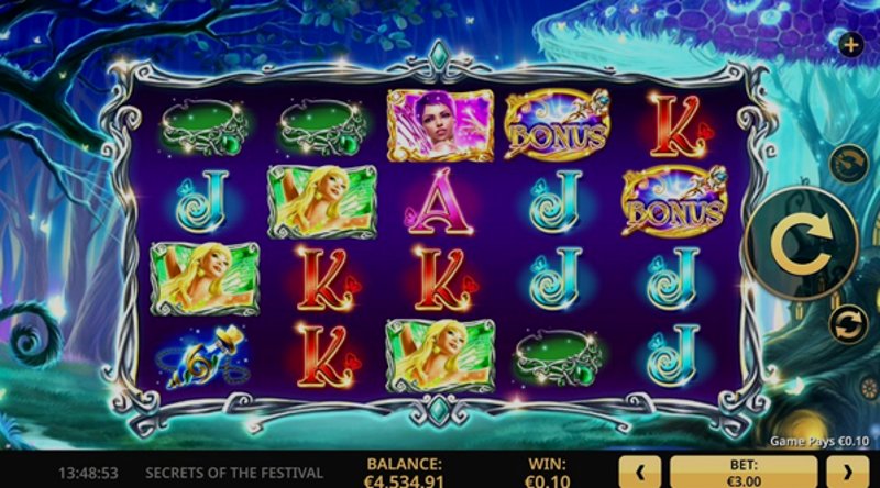 Играть Secrets of the Festival от High5 в казино 1Win