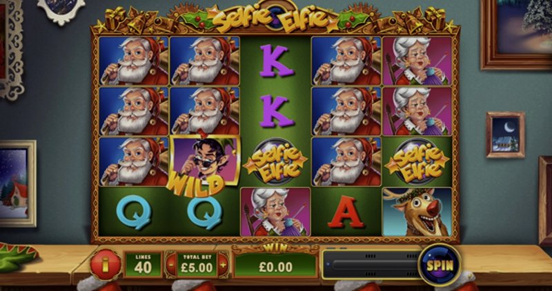 Играть Selfie Elfie от Playtech в казино 1Win