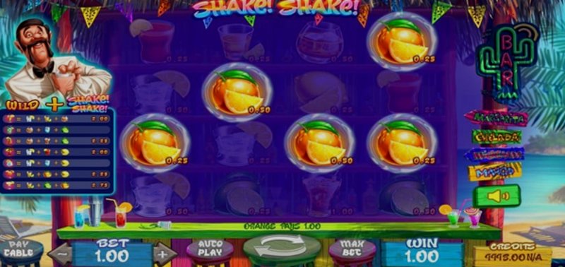 Играть Shake! Shake! от Groove в казино 1Win