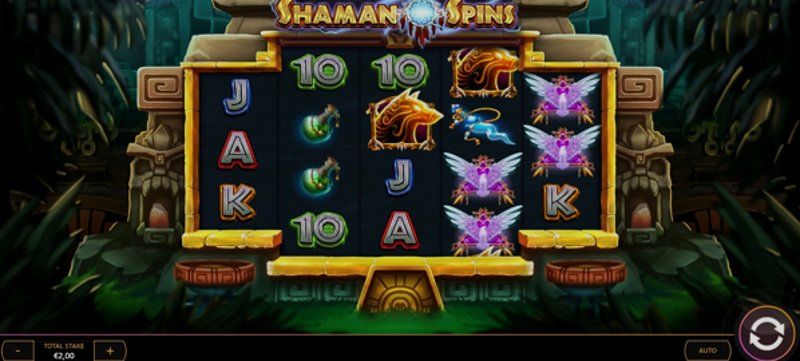 Играть Shaman Spins от Red Tiger в казино 1Win