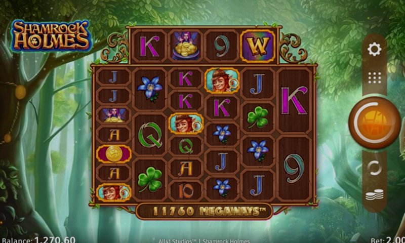 Играть Shamrock Holmes от Games Global в казино 1Win