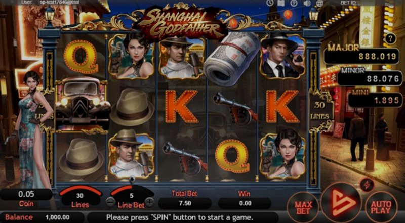 Играть Shanghai Godfather от Simpleplay в казино 1Win