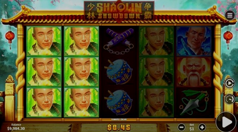 Играть Shaolin Showdown от Skywind в казино 1Win
