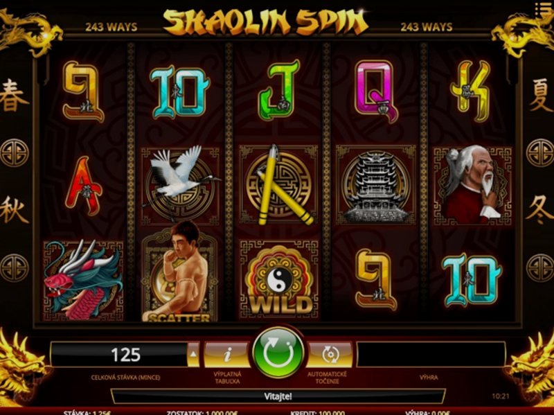 Играть Shaolin Spin от Isoftbet в казино 1Win