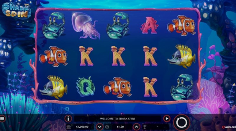 Играть Shark Spin от Nucleus Gaming в казино 1Win