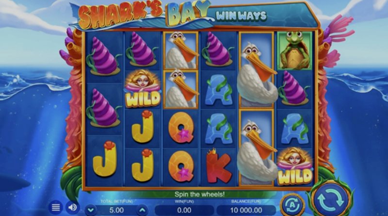 Играть Sharks Bay от Zillion в казино 1Win
