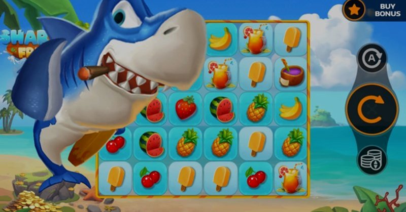 Играть Sharky Frenzy от Mancala Gaming в казино 1Win