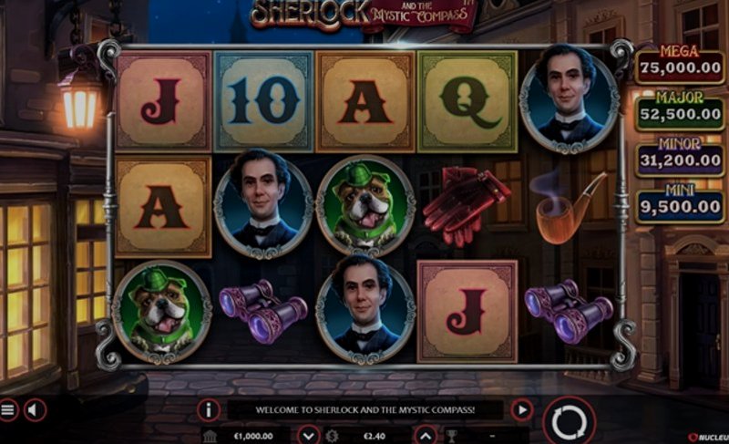 Играть Sherlock and the Mystic Compass от Nucleus Gaming в казино 1Win