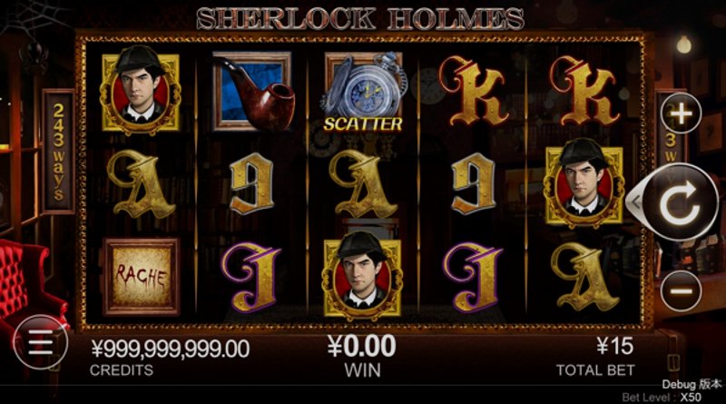 Играть Sherlock Holmes от Cq9 в казино 1Win