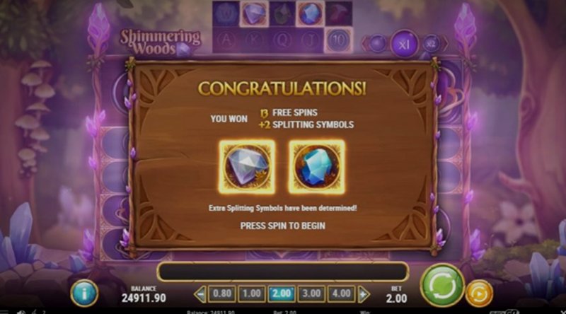 Играть Shimmering Woods от Playn Go в казино 1Win