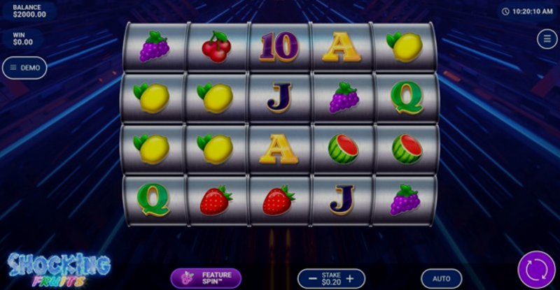 Играть Shocking Fruits от Pariplay в казино 1Win