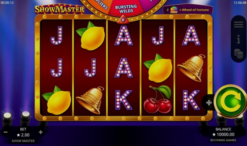 Играть Show Master от Booming в казино 1Win