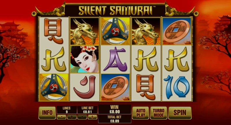 Играть Silent Samurai от Playtech в казино 1Win