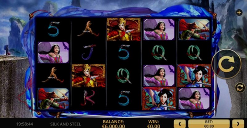 Играть Silk and Steel от High5 в казино 1Win