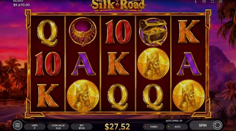 Играть Silk Road от Kagaming в казино 1Win