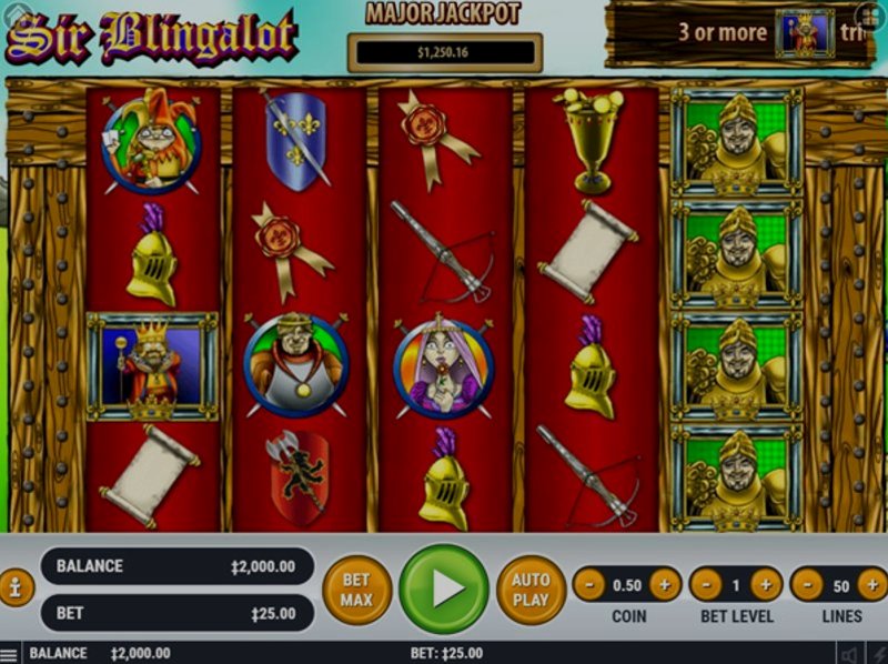 Играть Sir Blingalot от Habanero в казино 1Win