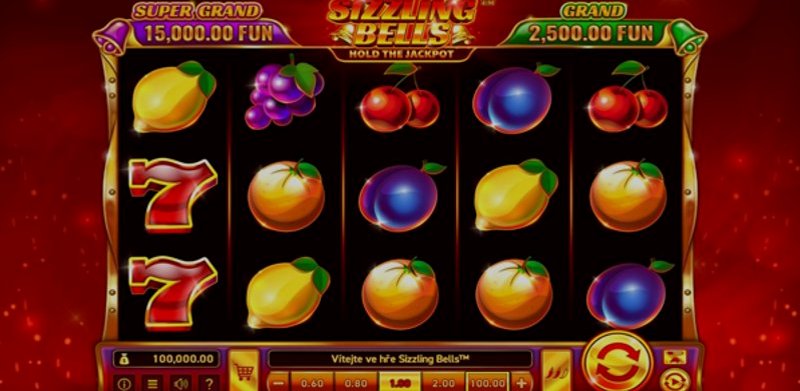 Играть Sizzling Bells от Wazdan в казино 1Win