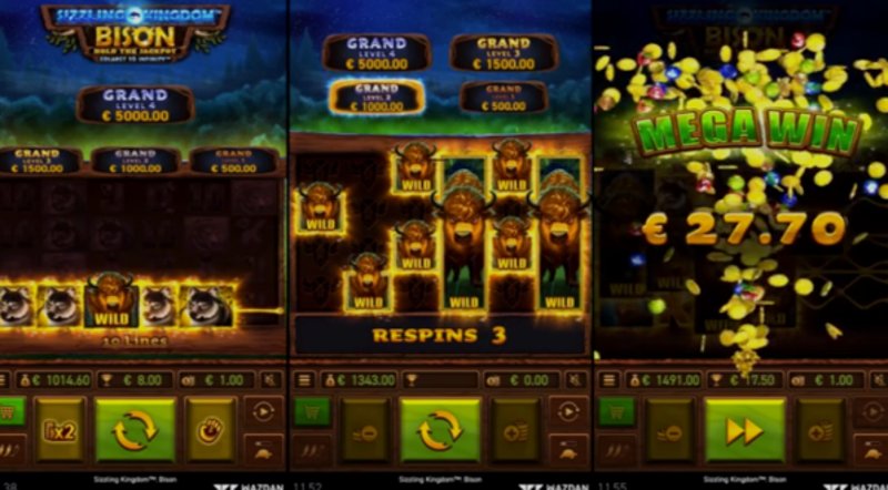 Играть Sizzling Kingdom: Bison от Wazdan в казино 1Win