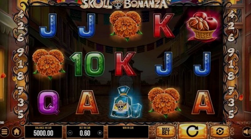 Играть Skull Bonanza от Synot в казино 1Win