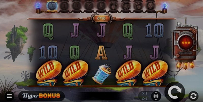 Играть Sky Hunters от Kalamba в казино 1Win