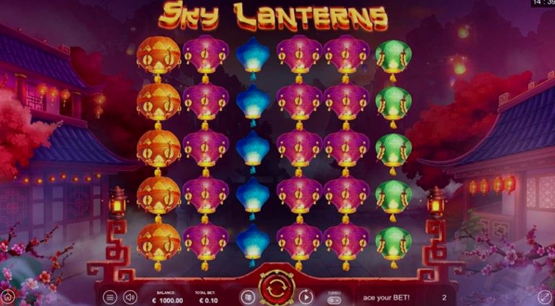Играть Sky Lanterns от Thunderspin в казино 1Win