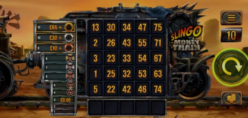 Играть Slingo Money Train от Slingo в казино 1Win