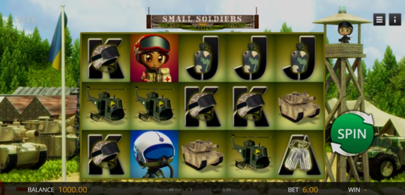 Играть Soldiers от Kagaming в казино 1Win