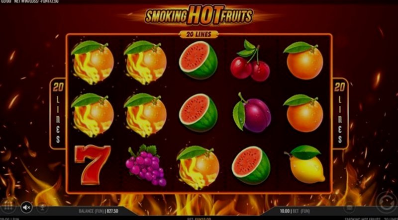 Играть Smoking Hot Fruits от 1x2gaming в казино 1Win