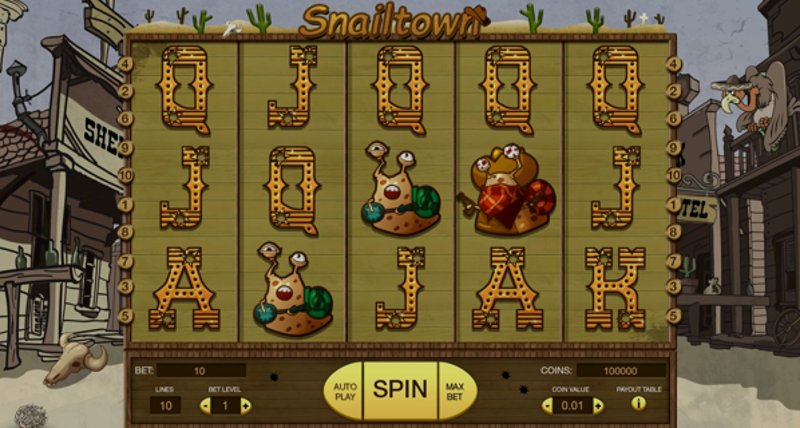 Играть Snailtown от Thunderspin в казино 1Win