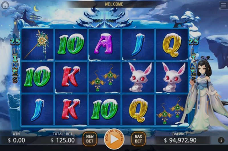 Играть Snow Goddess от Kagaming в казино 1Win