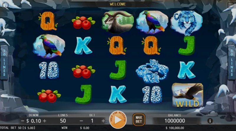 Играть Snow Leopards от Kagaming в казино 1Win