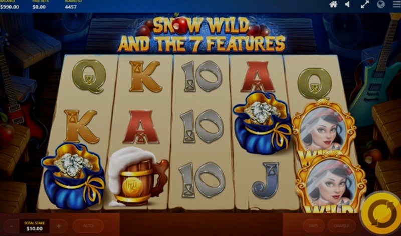 Играть Snow Wild and the 7 Features от Red Tiger в казино 1Win